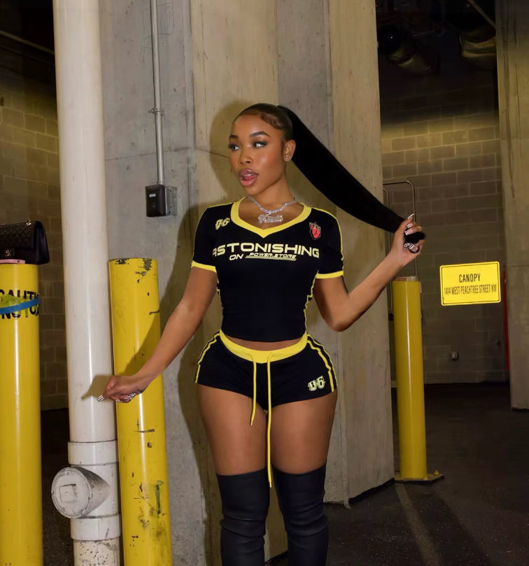 Black 2 Piece Sport Set