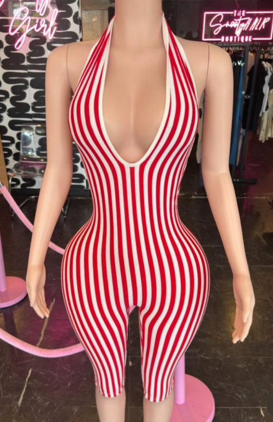 Candy Cane Romper