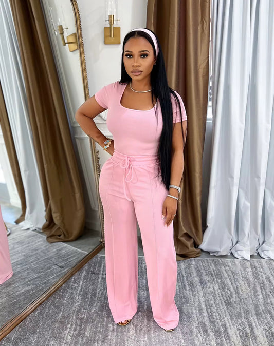 Pink 2 Piece Set