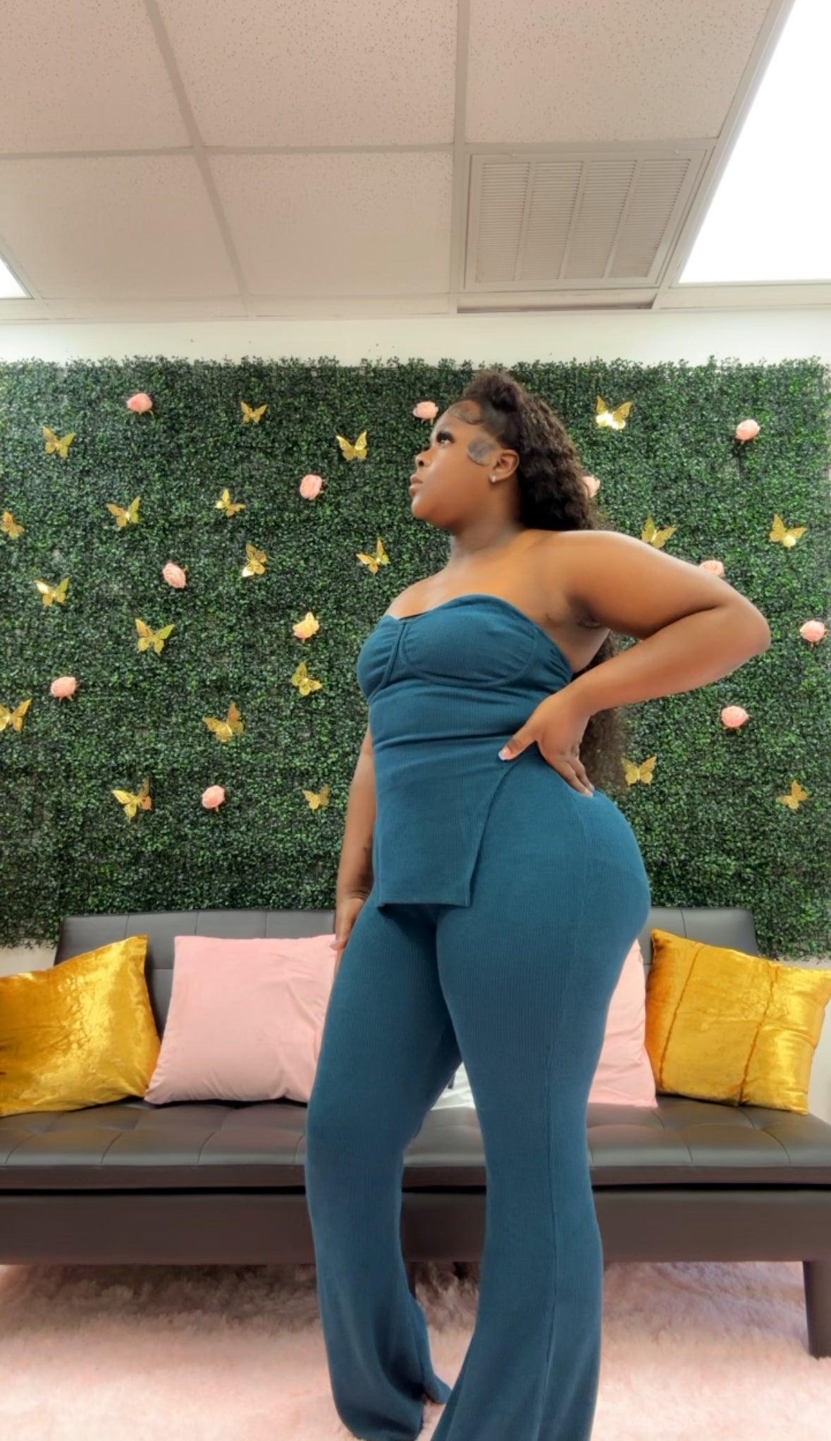 Hunter Green 2 Piece Set