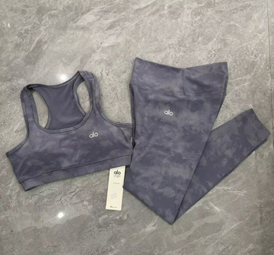 Alo Grey Tie Dye