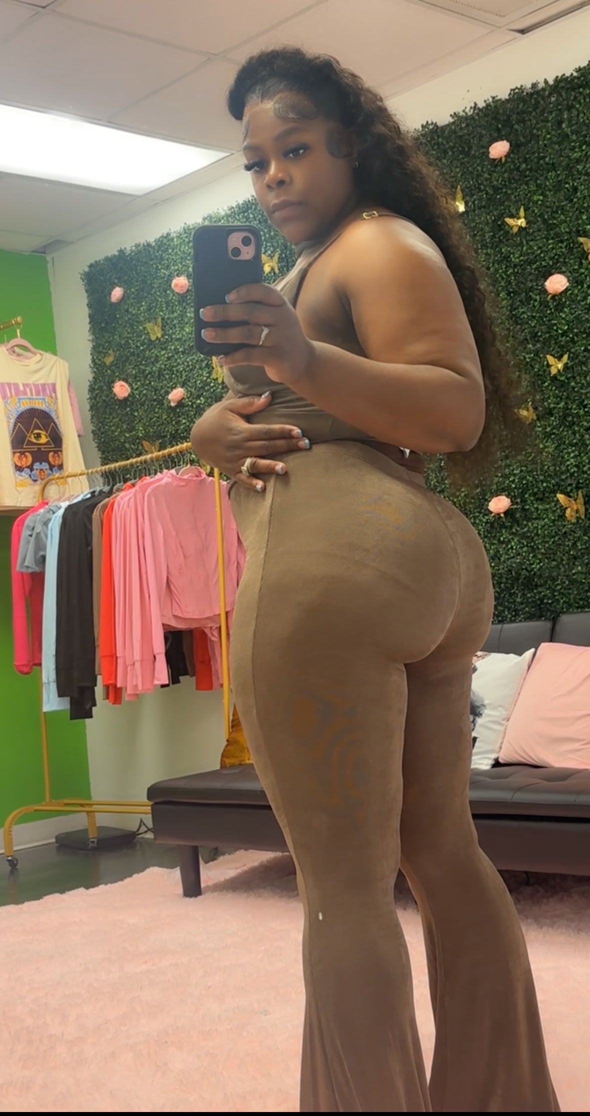Brown Lets Go 2 piece