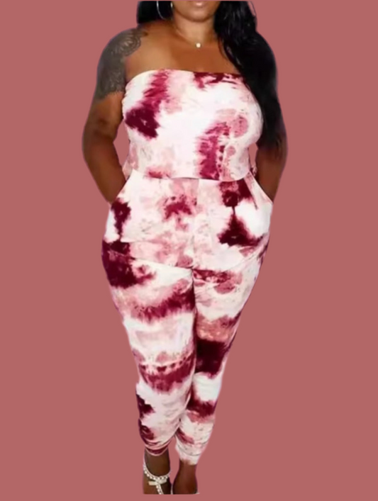 Tie Dye Jumpsuit