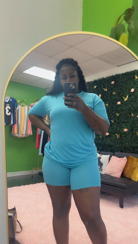 Baby Blue Chill Set