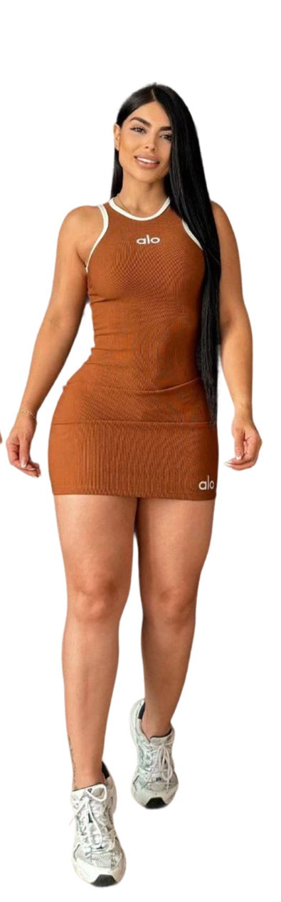 Brown Alo Dress