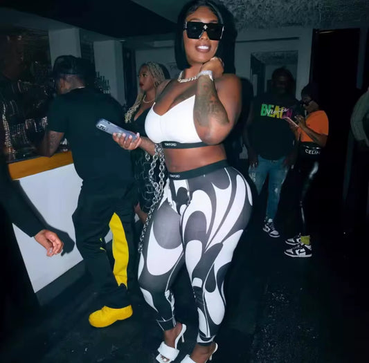 Black &White 2 Piece