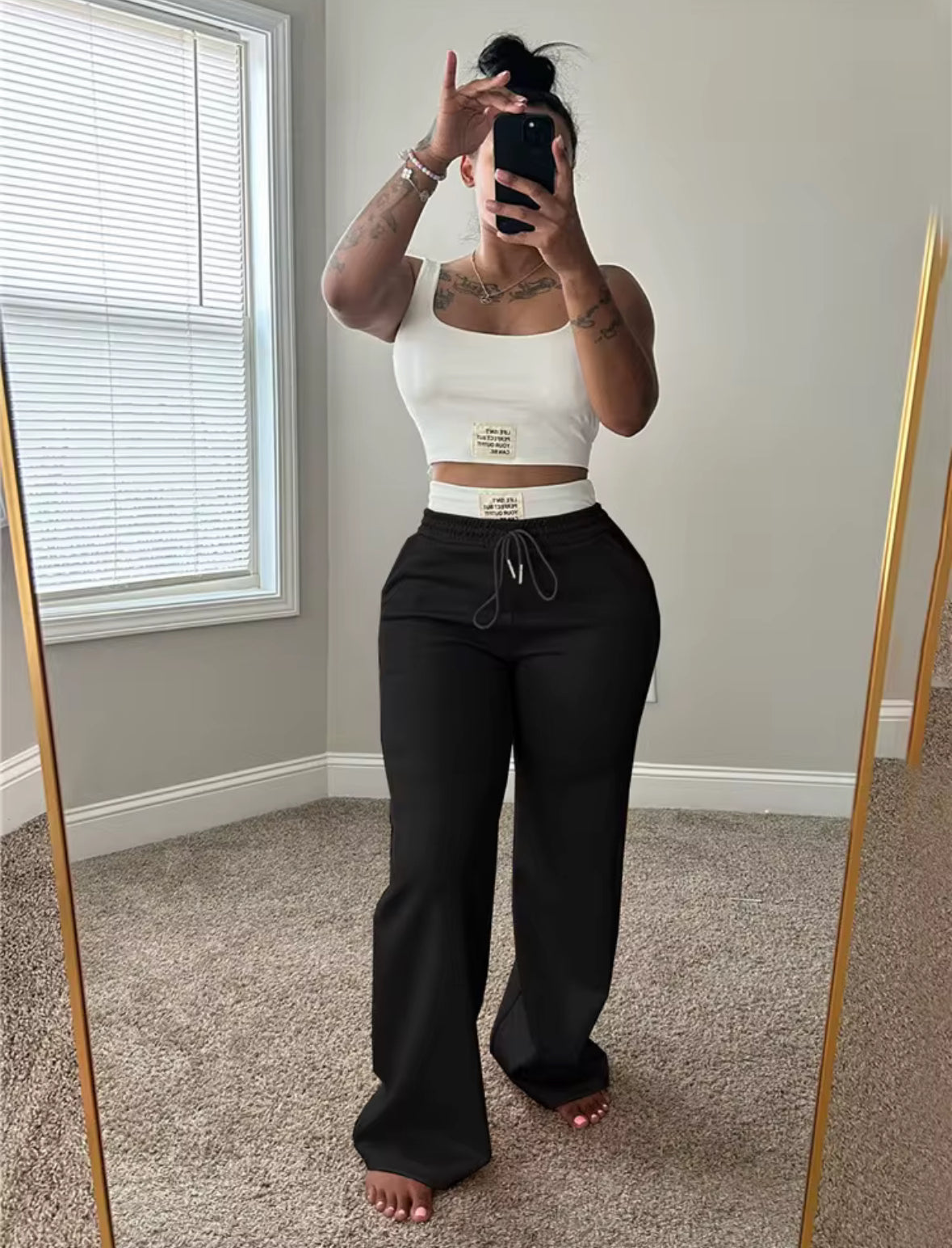 Black Effortless 2Piece Chill Set