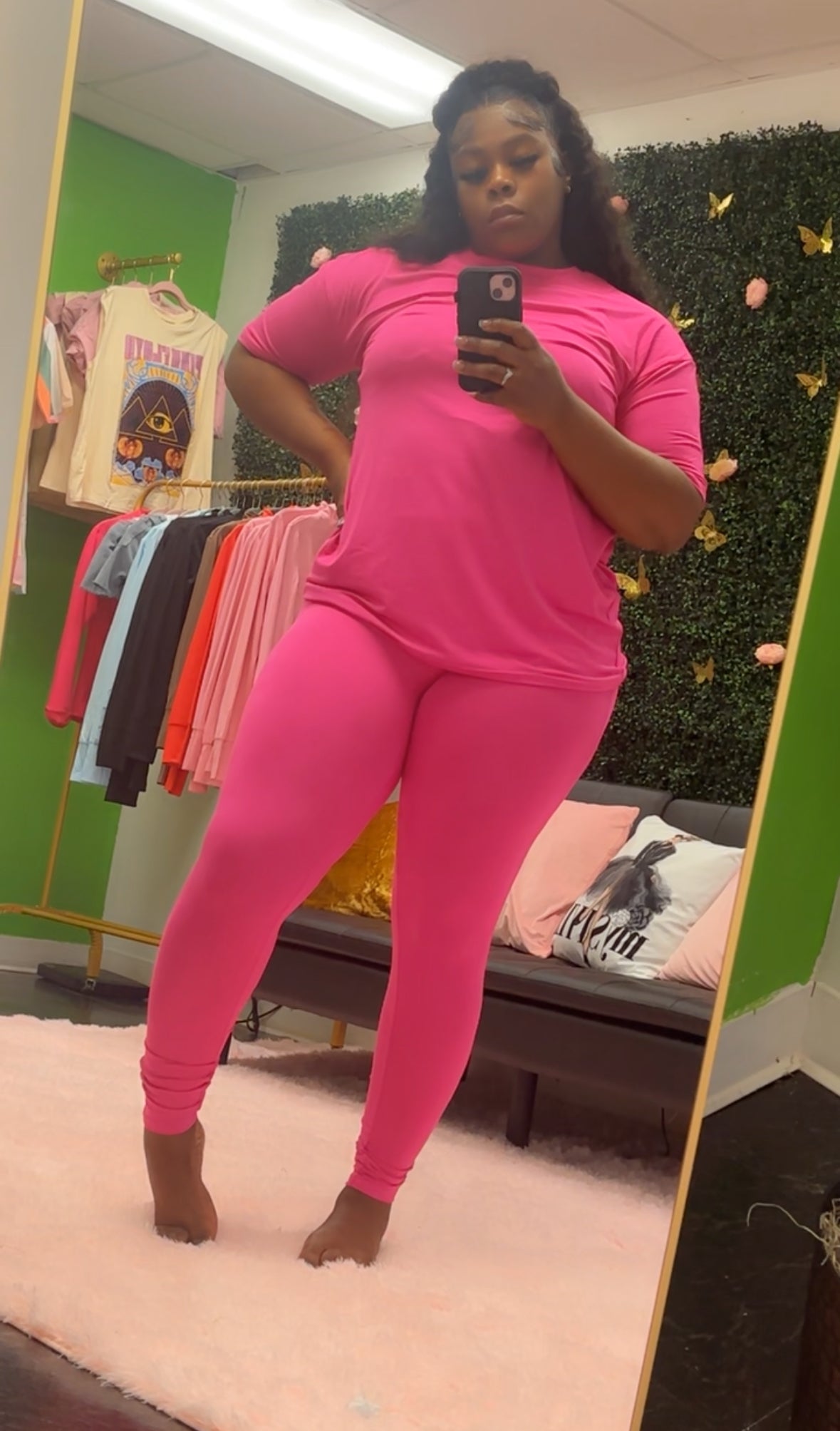 Pink 2 Piece Chill Day Set