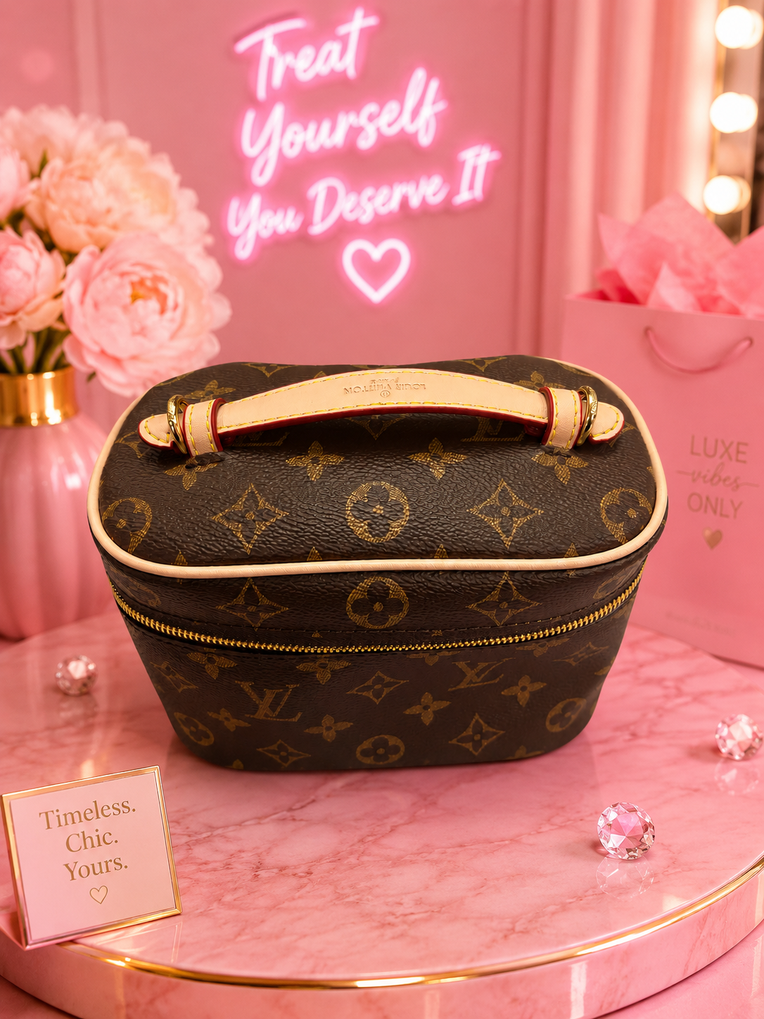 LV make bag
