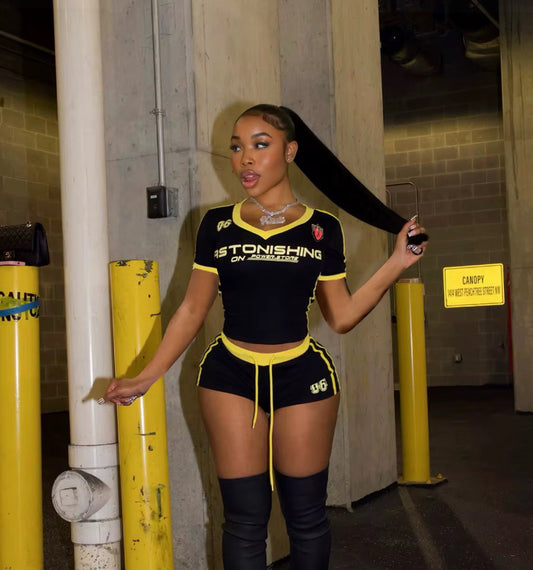Black 2 Piece Sport Set