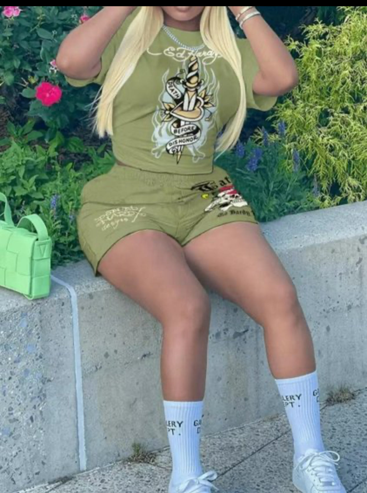 Green 2 Piece Set
