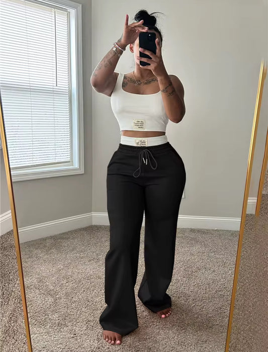 Black Effortless 2Piece Chill Set