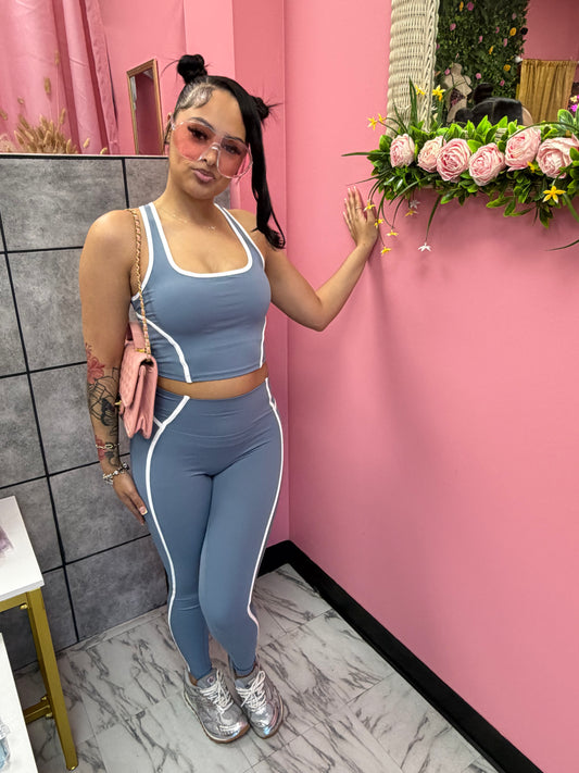 Gray 2 Piece Set